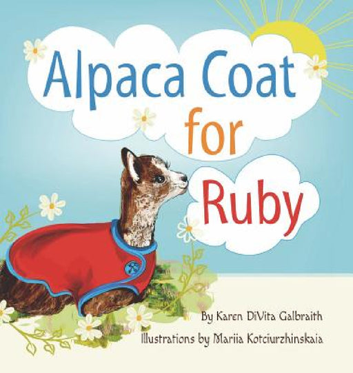 Alpaca Coat for Ruby by Karen Divita Galbraith, Mariia Kotciurzhinskaia