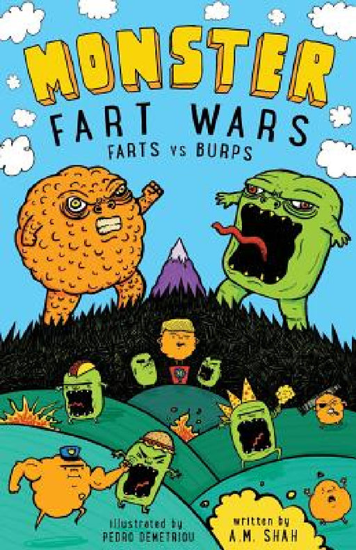 Monster Fart Wars: Farts vs. Burps: Book 1 by A. M. Shah, Pedro Demetriou