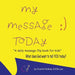 My Message Today: A Daily Message Flip Book For Kids. by Crystal Holmes