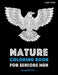 Nature Coloring Book For Seniors Men by Art Therapy Coloring