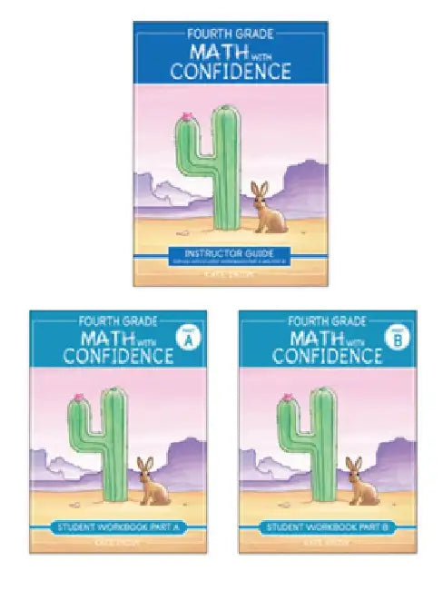 Fourth Grade Math with Confidence Complete Bundle by Shane Klink
