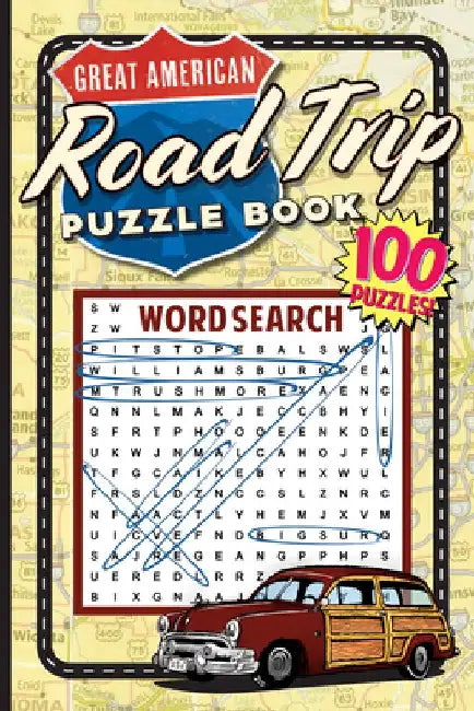 Great American Road Trip Puzzle Book (100) by Applewood Books