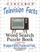 Circle It, Television Facts, Word Search, Puzzle Book by Lowry Global Media LLC, Mark Schumacher, Maria Schumacher