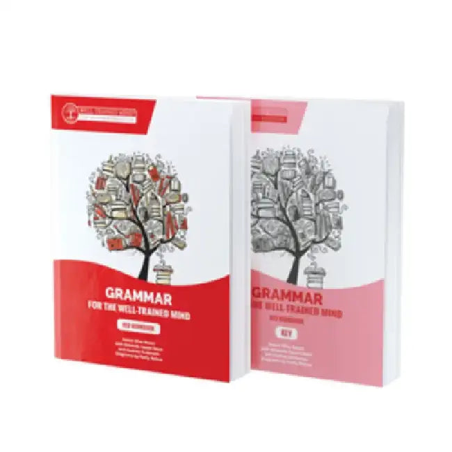 Red Bundle for the Repeat Buyer: Includes Grammar for the Well-Trained Mind Red Workbook and Key by Audrey Anderson