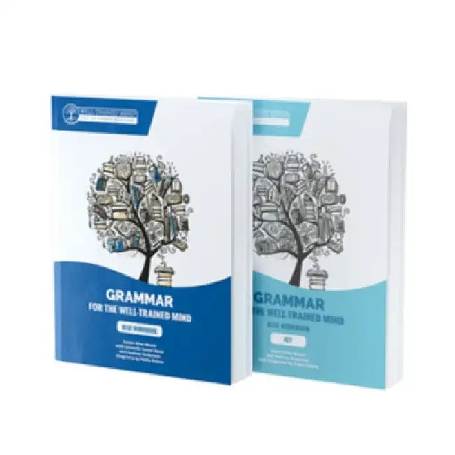 Blue Bundle for the Repeat Buyer: Includes Grammar for the Well-Trained Mind Blue Workbook and Key by Audrey Anderson