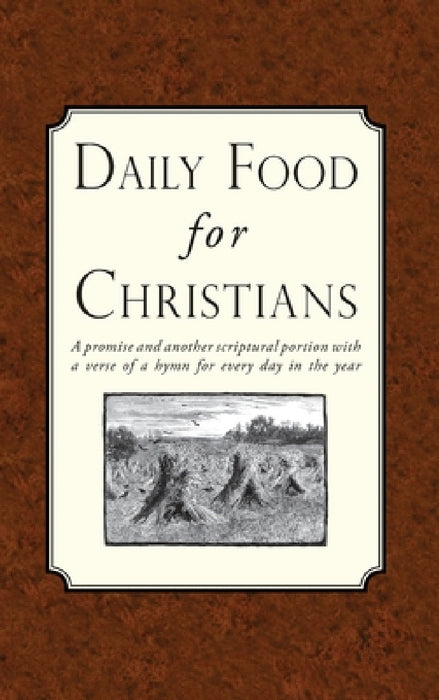 Daily Food for Christians by Religious Tract Society