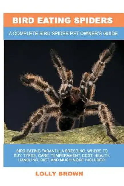 Bird Eating Spiders: Bird Eating Tarantula breeding, where to buy, types, care, temperament, cost, health, handling, diet, and much more in by Lolly Brown