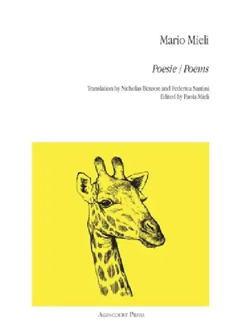 Poesie / Poems by Mario Mieli, Nicholas Benson, Federica Santini