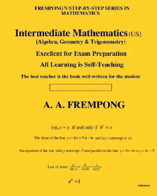 Intermediate Mathematics (US) by Frempong, A. a.