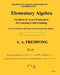 Elementary Algebra by Frempong, A. a.