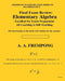 Final Exam Review: Elementary Algebra by Frempong, A. a.
