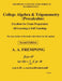 College Algebra & Trigonometry: (Precalculus) by A. a. Frempong
