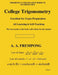 College Trigonometry by A. a. Frempong