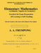 Elementary Mathematics by A. a. Frempong