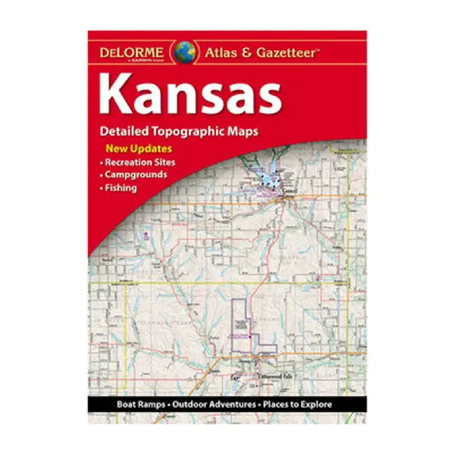 Delorme Atlas & Gazetteer: Kansas by Rand McNally