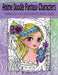 Anime Doodle Fantasy Characters: Mermaids and Dragons Coloring Book by Jenny Luan