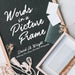Words in a Picture Frame by David a. Wright
