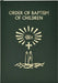 Order of Baptism of Children by International Commission on English in t