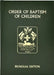 Order of Baptism of Children by International Commission on English in t
