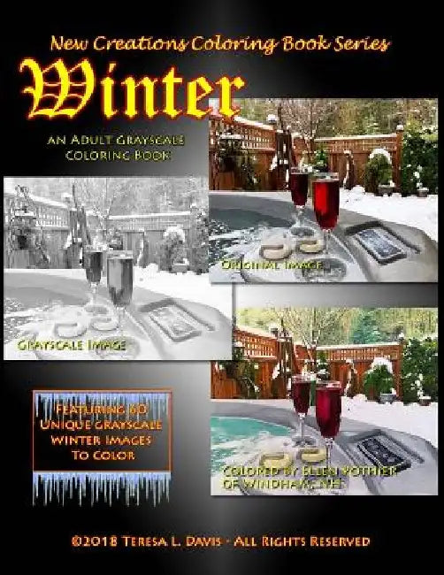 New Creations Coloring Book Series: Winter by Teresa Davis