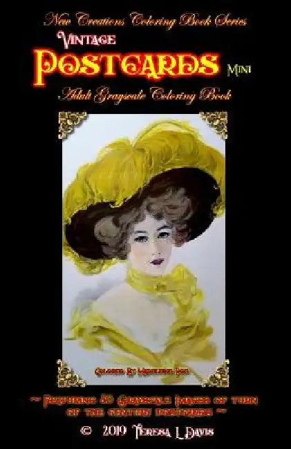 New Creations Coloring Book Series: Victorian Postcards Mini by Brad Davis