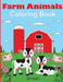 Farm Animals Coloring Book by Dylanna Press