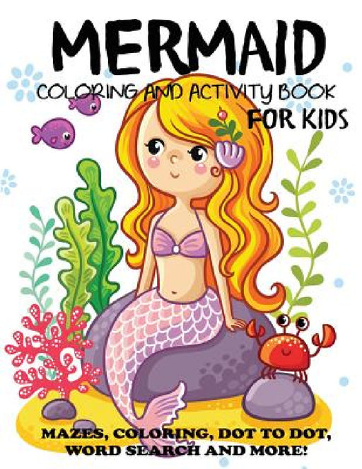 Mermaid Coloring and Activity Book for Kids by Blue Wave Press
