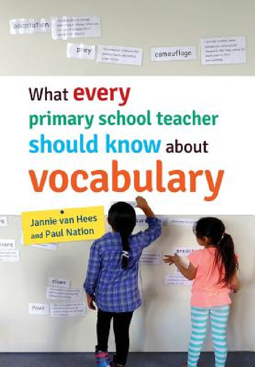 What every primary school teacher should know about vocabulary by Jannie Van Hees, Paul Nation