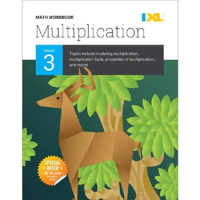 IXL Math Workbook: Grade 3 Multiplication by IXL Learning