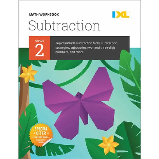 IXL Math Workbook: Grade 2 Subtraction by IXL Learning