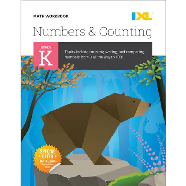 Kindergarten Numbers and Counting Workbook (IXL Workbooks) by Ixl Learning