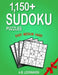 1,150+ Sudoku Puzzles: Easy, Medium, Hard by A. B. Lockhaven