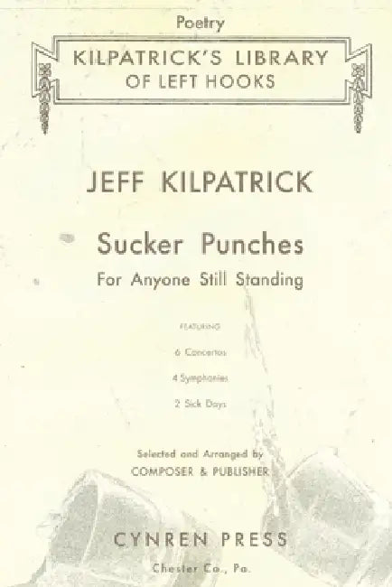 Sucker Punches by Jeff Kilpatrick