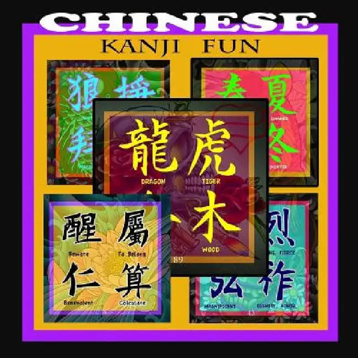 Chinese Kanji Fun: Chinese kanji's by Cort Bengtson