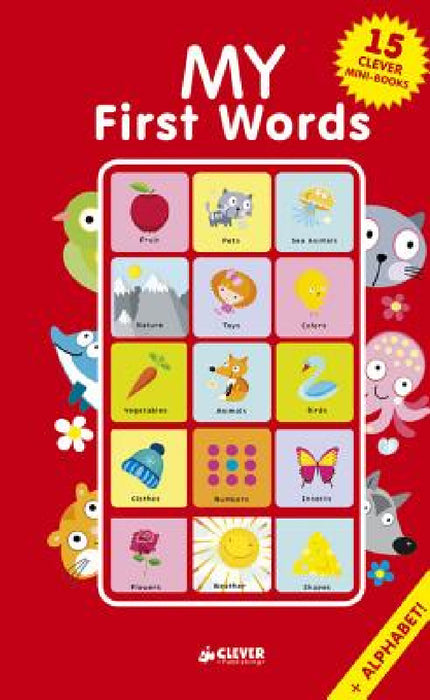 My First Words: 15 Clever Mini-Books Box Set by Clever Publishing, Tatyana Korchemkina