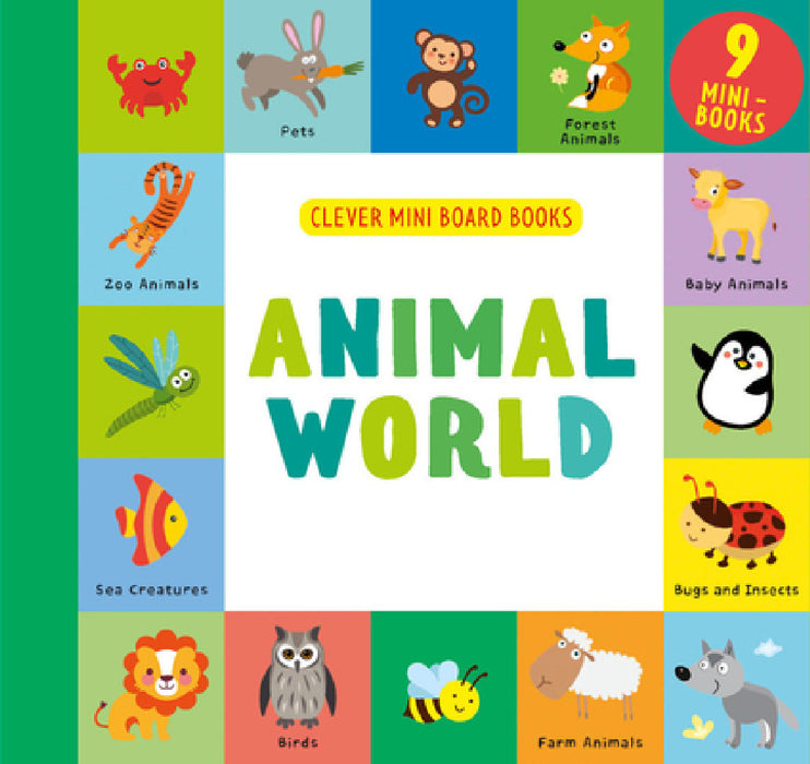 Animal World by Clever Publishing, Ekaterina Elkina
