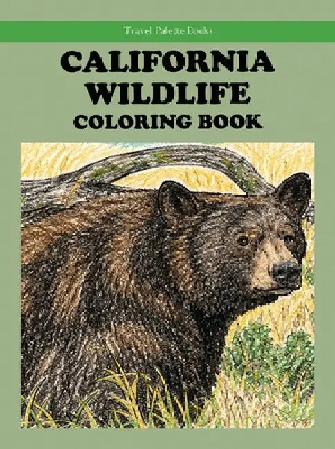 California Wildlife Coloring Book by Rob Bignell