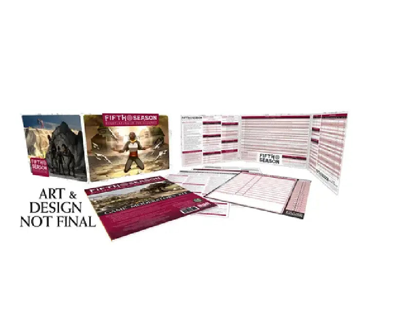 The Fifth Season RPG Gamemaster's Kit by Steve Kenson
