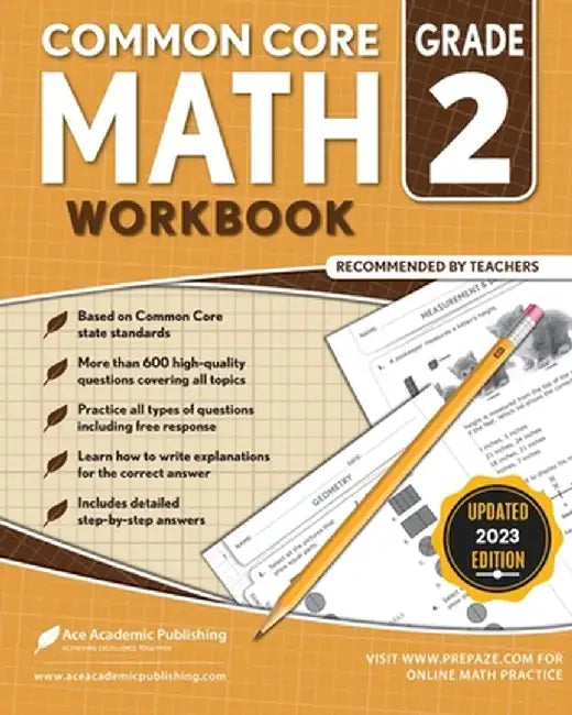 Common Core Math Workbook: Grade 2 by Ace Academic Publishing