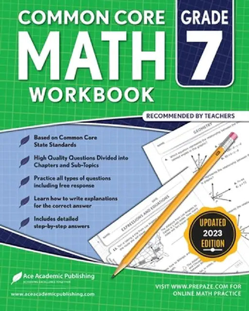 Common Core Math Workbook: Grade 7 by Ace Academic Publishing