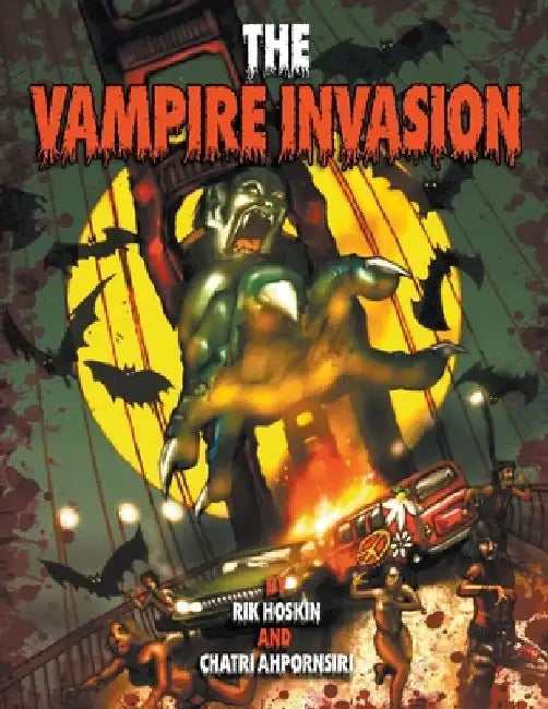The Vampire Invasion Graphic Novel by Rik Hoskin