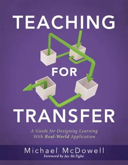Teaching for Transfer: A Guide for Designing Learning with Real-World Application (a Guide to Instructional Strategies That Build Transferabl by Michael McDowell