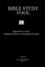 Bible Study Tool: Appendices to the Updated American Standard Version by Edward D. D. Andrews