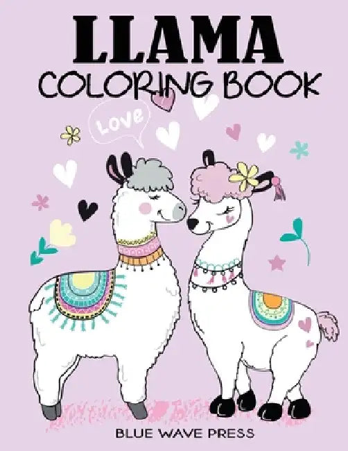 Llama Coloring Book by Blue Wave Press