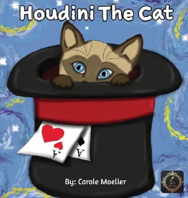 Houdini The Cat by Carole Moeller