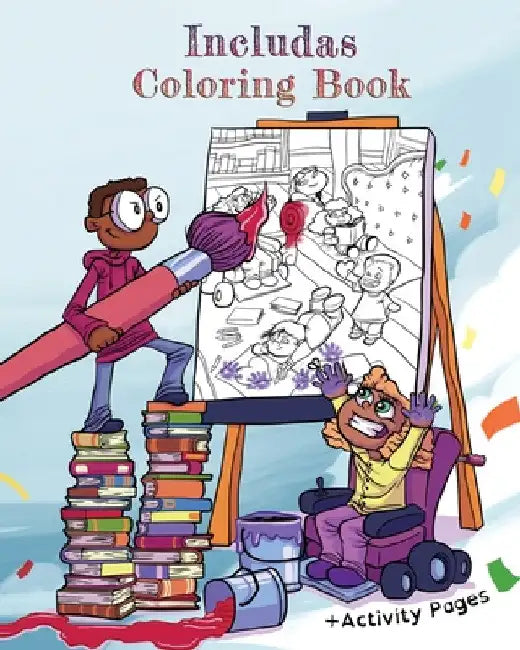 Includas Coloring Book: With Disability Inclusive Activity Pages by Includas Publishing
