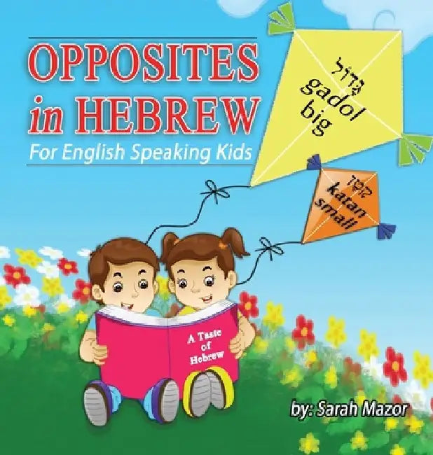 Opposites in Hebrew for English-Speaking Kids by Sarah Mazor
