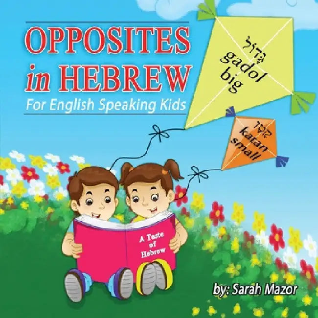 Opposites in Hebrew for English-Speaking Kids by Sarah Mazor