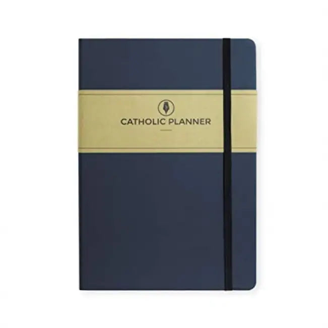 2020-2021 Catholic Planner Academic Edition - Navy, Compact by Catholic Planner