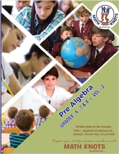 Pre-Algebra: Grades: 6-8 Vol - 2 by Vemuri, M.